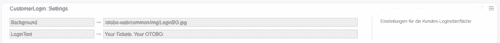 OTOBO Ticketsystem Customer Logo Settings