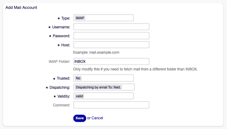 E-Mail-Konto in OTOBO hinzufügen 1