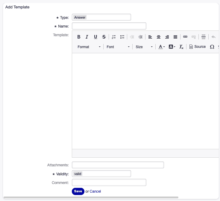 Neue Email Vorlage im OTOBO Ticketsystem erstellen